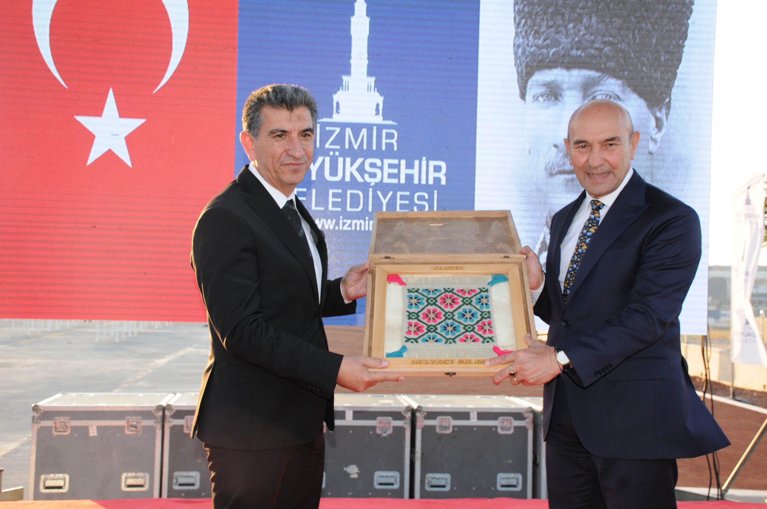 Kritik öneme sahip ALOSBİ itfaiye binası hizmete girdi