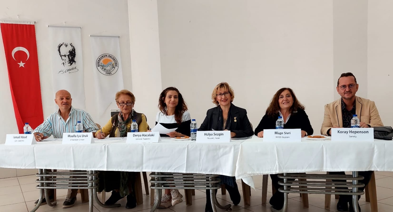 Mordoğan sanata ve sanatçıya ev sahipliği yaptı