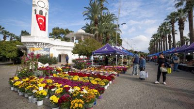İzmir Büyükşehir Belediyesi’nin bu yıl dördüncüsünü düzenlediği Balkon-Bahçe Bitkileri ve